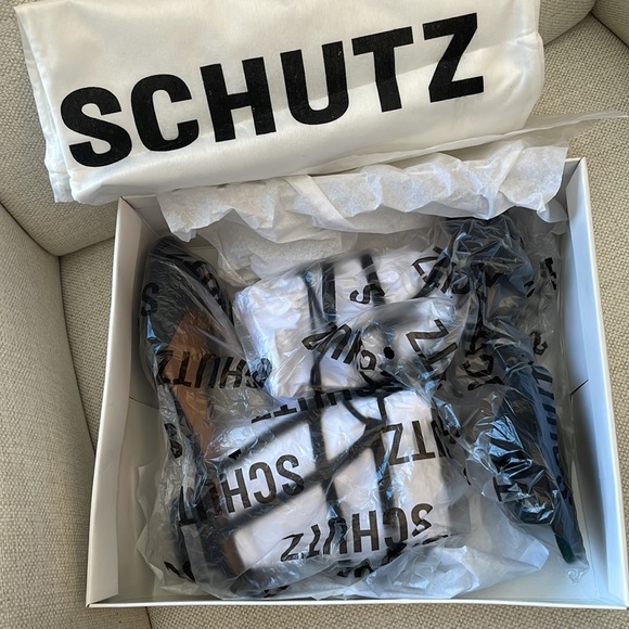 Schutz Daniella Lace Up Sandals - Picture 7 of 7